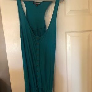 Express medium shorts romper